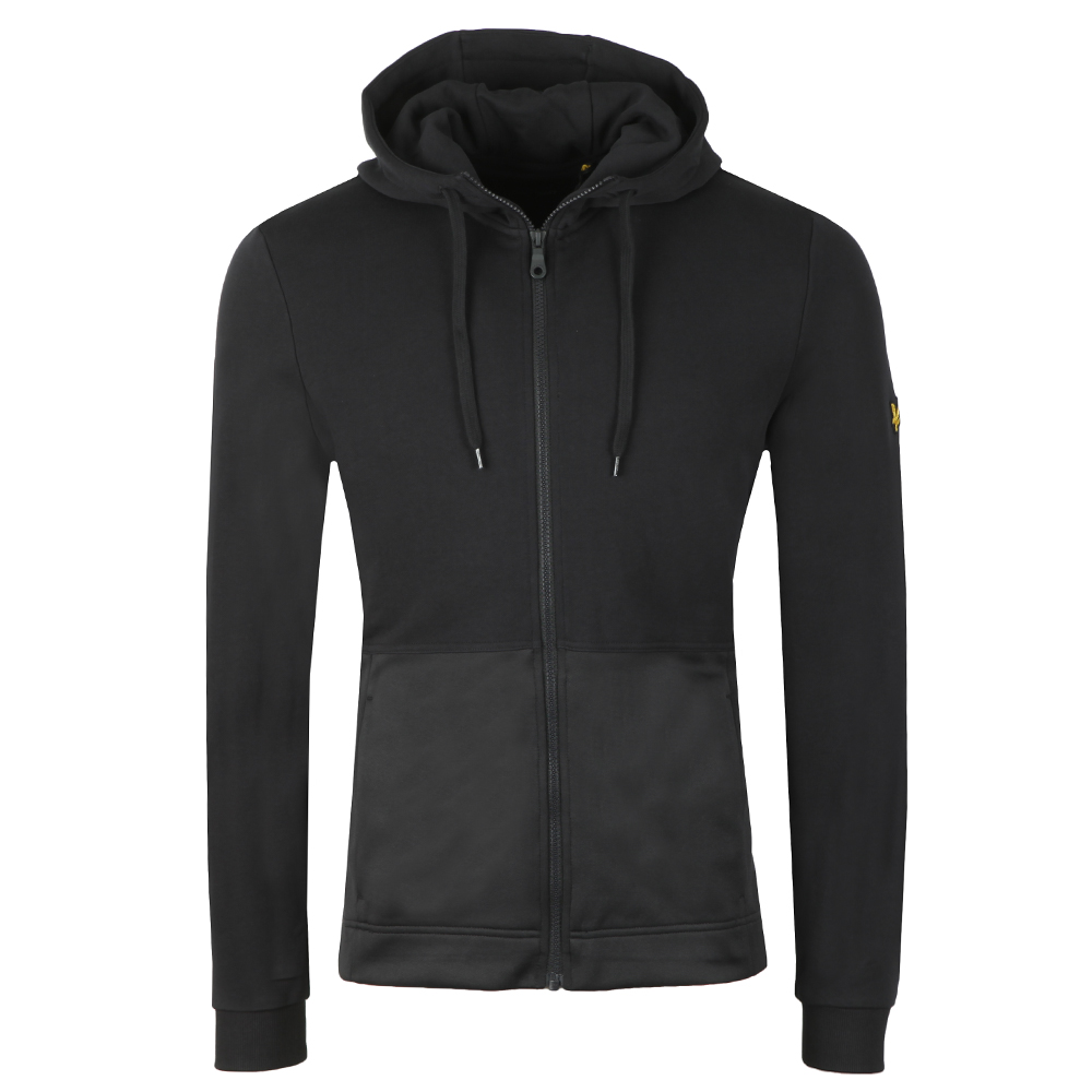 Lyle /& Scott Men/'s Fabric Mix Sweatshirt White
