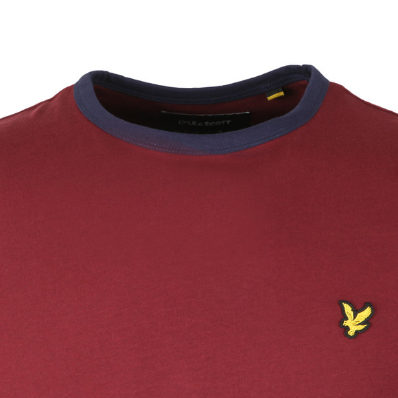 lyle and scott mens ringer t shirt