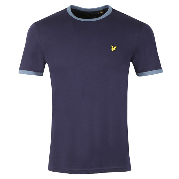 lyle and scott mens ringer t shirt