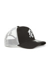 Gym King Mens Black Mesh Trucker Cap
