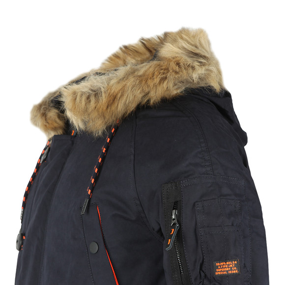 Superdry Mens Blue SDX Parka main image