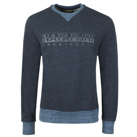 Napapijri Mens Blue Bia Sweatshirt main image