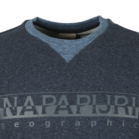 Napapijri Mens Blue Bia Sweatshirt main image