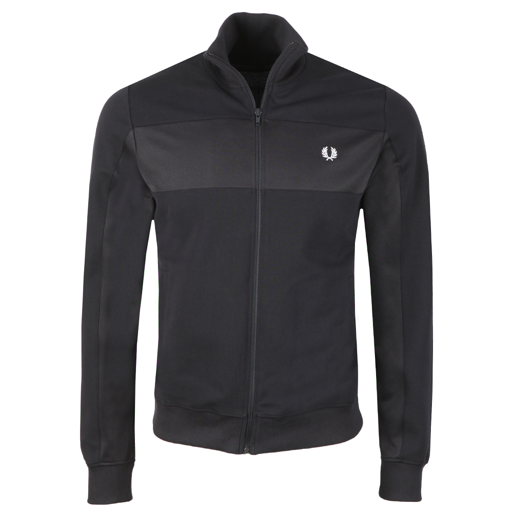 Fred Perry Panelled Track Jacket Oxygen Clothing