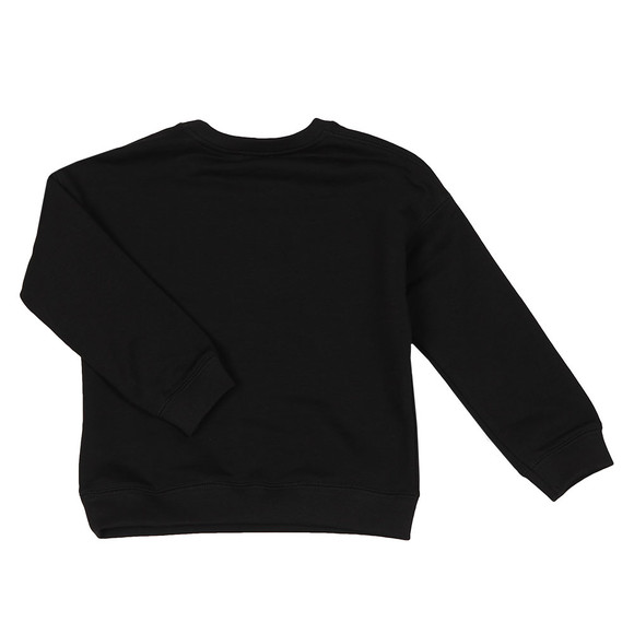 Kenzo Kids Girls Black Embroidered Tiger Sweatshirt #2