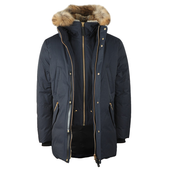 Mackage Mens Blue Edward Hooded Jacket main image