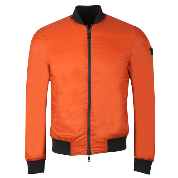 Emporio Armani Mens Grey 6Z1B96 Eagle Quilted Jacket #4