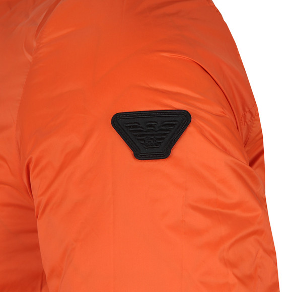 Emporio Armani Mens Grey 6Z1B96 Eagle Quilted Jacket #5