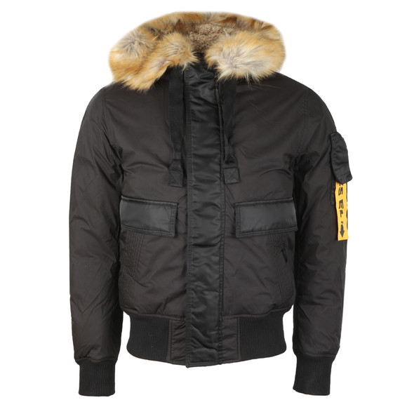 Diesel Mens Black Burke Parka main image