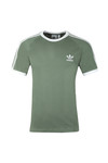adidas Originals Mens Green 3 Stripes T-Shirt