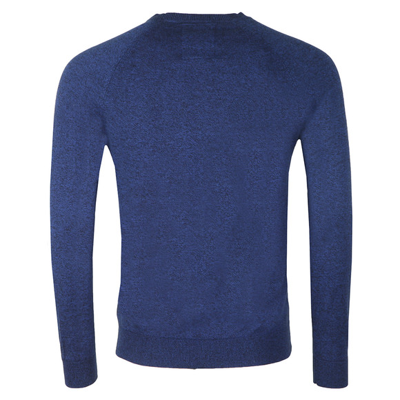 Superdry Mens Blue Orange Label Crew Jumper main image