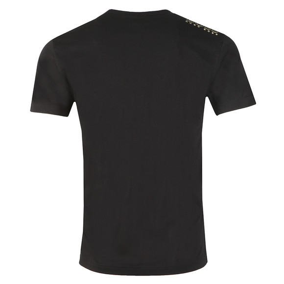 BOSS Mens Black Athleisure Tee Plain T-Shirt main image