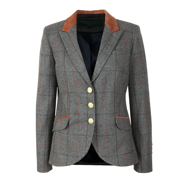 Holland Cooper Womens Blue Hacking Jacket #1