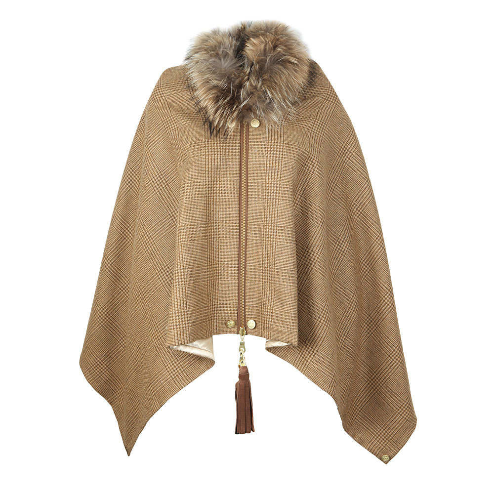 Holland and cooper fur cape clearance
