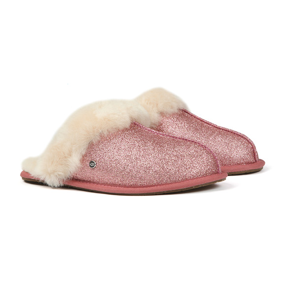 Ugg Womens Pink Scuffette II Sparkle Slipper #2