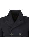 Superdry Mens Blue New Merchant Pea Coat