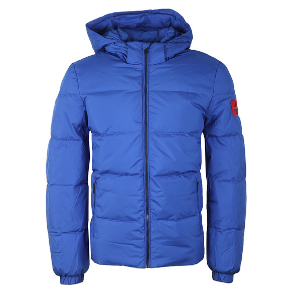 calvin klein hooded down jacket