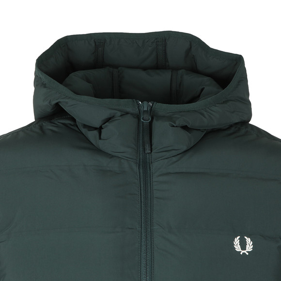 Fred Perry Mens Green Insulated Hooded Brentham #2