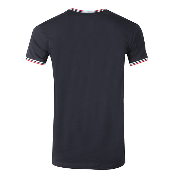 Gym King Mens Blue Signature Tipped Tee main image