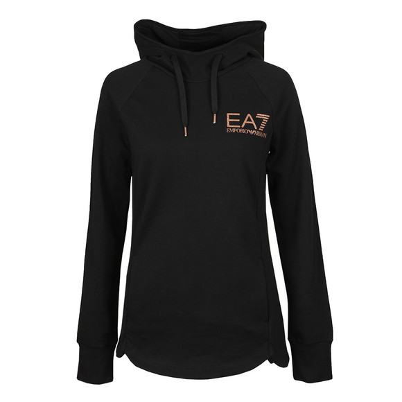 Ea7 hoodie gold Clearance