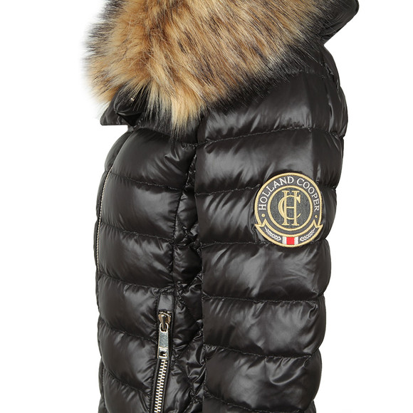 Holland Cooper Womens Black The Zermatt 2 Padded Coat  #3