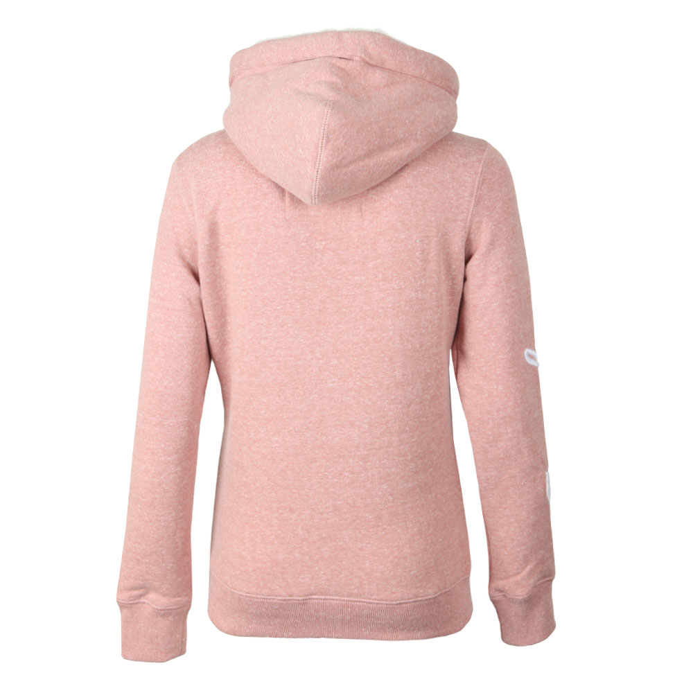 superdry aria applique borg hoodie