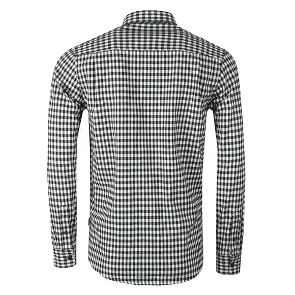 Carhartt WIP Mens Black Stawell Check Long Sleeve Shirt #3