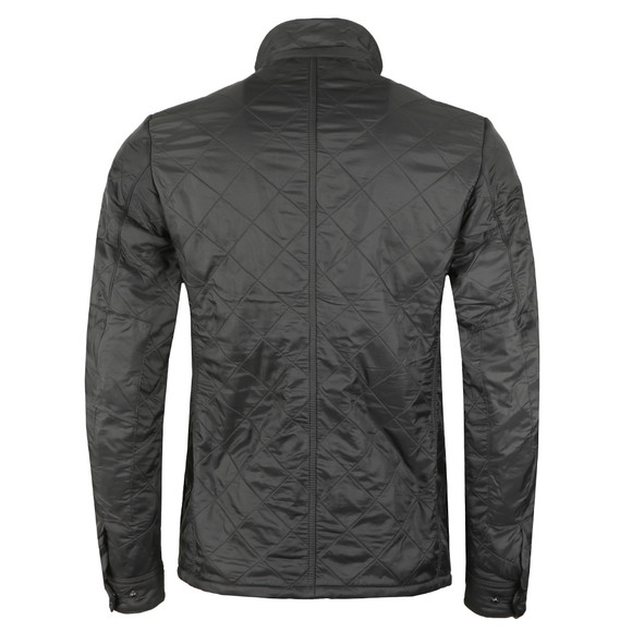 Barbour International Mens Grey Ariel Polarquilt Jacket #3