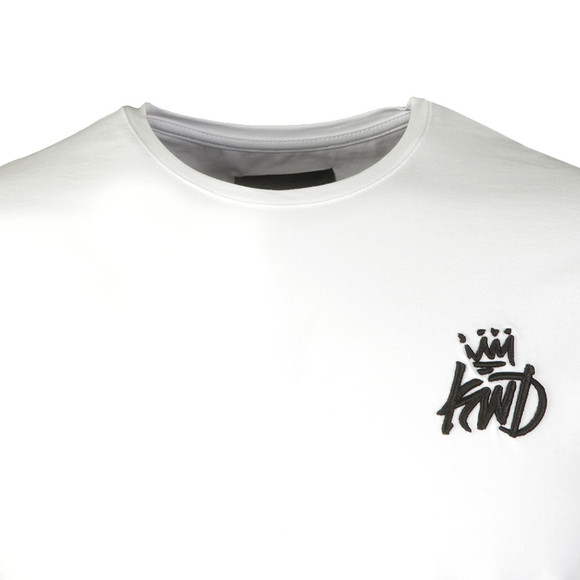 Kings Will Dream Mens White Birtley Tape T-Shirt main image