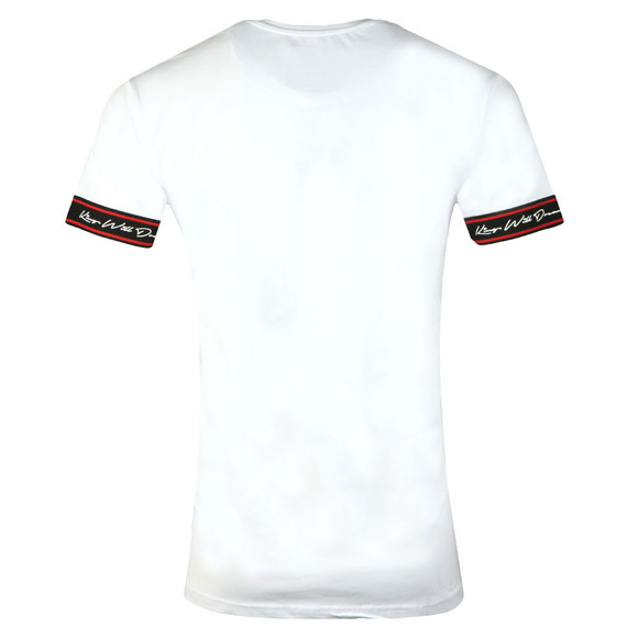 Kings Will Dream Mens White Birtley Tape T-Shirt main image