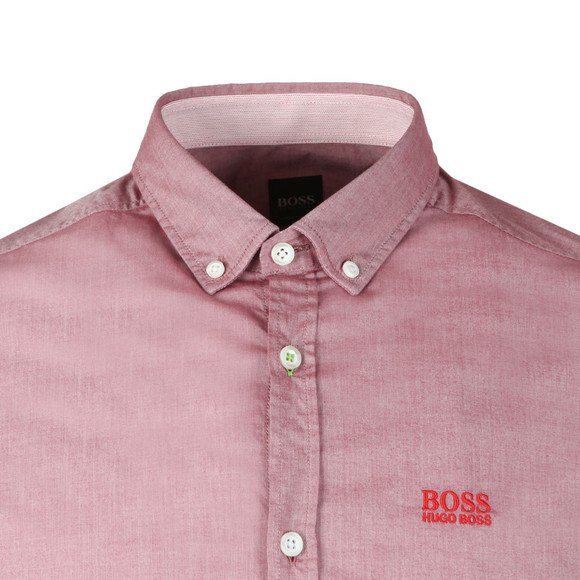 BOSS Mens Red Athleisure Biado_R Shirt #2