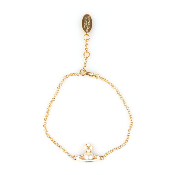 Vivienne Westwood Womens Gold Iris Bas Relief Bracelet #1