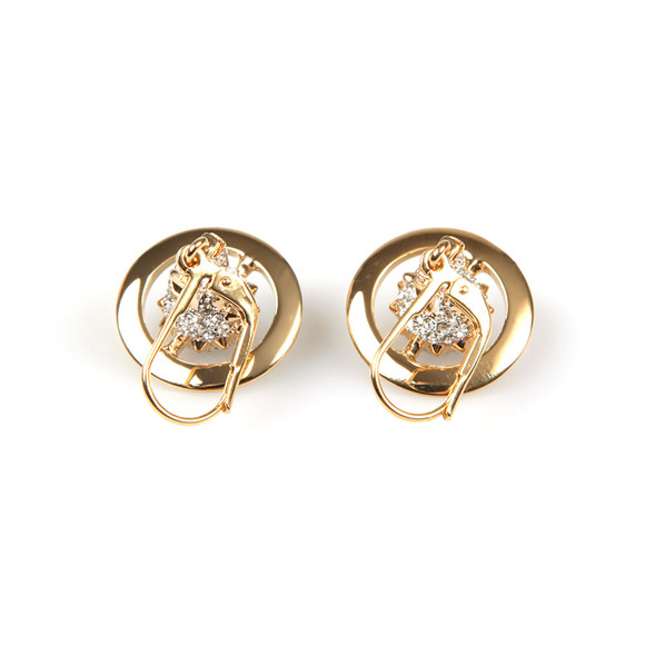 Vivienne Westwood Womens Gold Lena Orb Earring #2