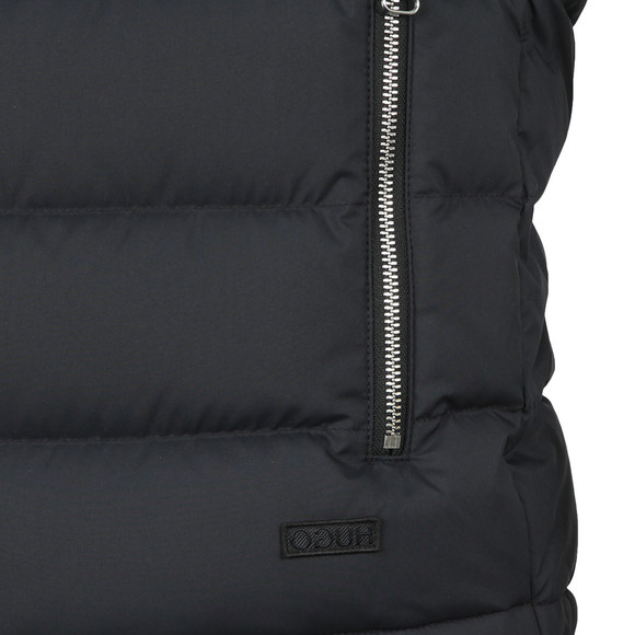 HUGO Mens Black Baltino1912 Gilet #2