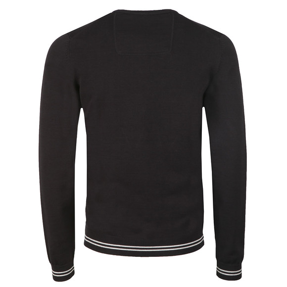 BOSS Mens Black Athleisure Rimex Jumper #3