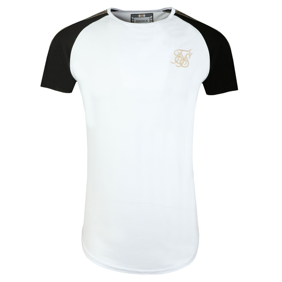 Sik Silk Mens White Performance T-Shirt main image