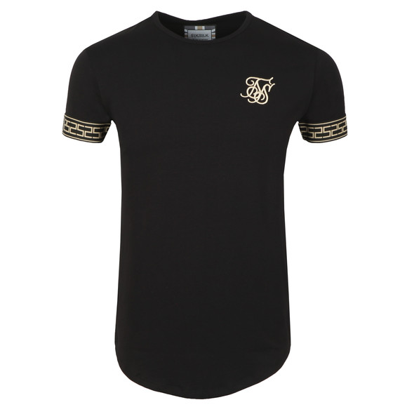 Sik Silk Mens Black Cartel Lounge T-Shirt main image