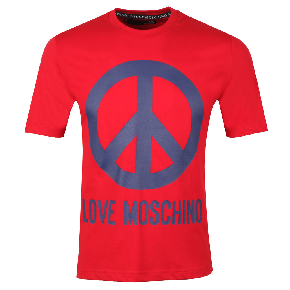 Mens Large Peace Logo T Shirt