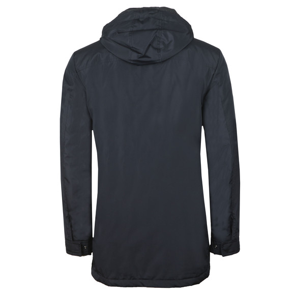 Paul & Shark Mens Blue Yachting Series Hooded Mid Length Jacket #3