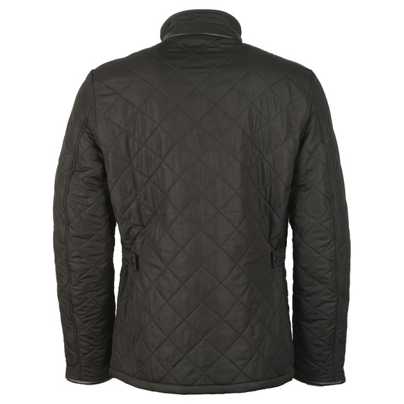 Barbour Lifestyle Mens Black Powell Quilted Jacket main image