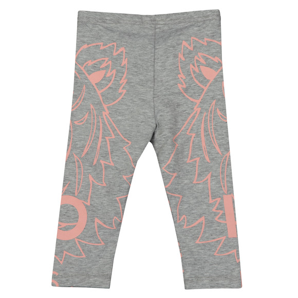 Kenzo Baby Girls Grey Tiger Print Leggings #2
