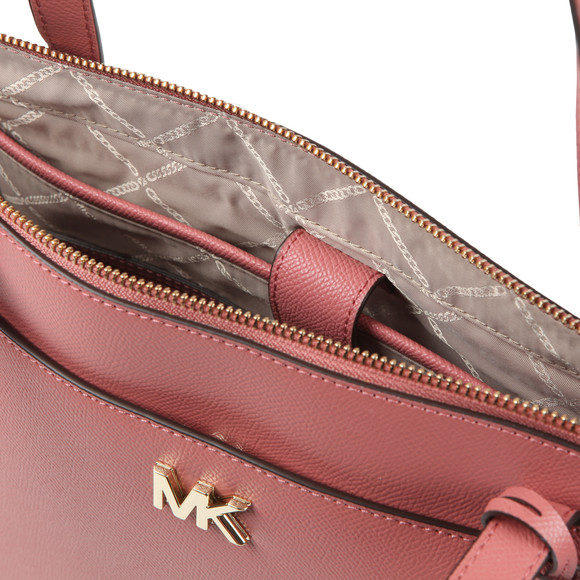 Michael Kors Womens Red Maddie Mid East West Tote Bag main image