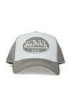 Von Dutch Mens White U.S.A Trucker Cap