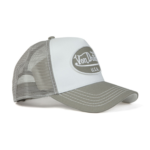 Von Dutch Mens White U.S.A Trucker Cap main image