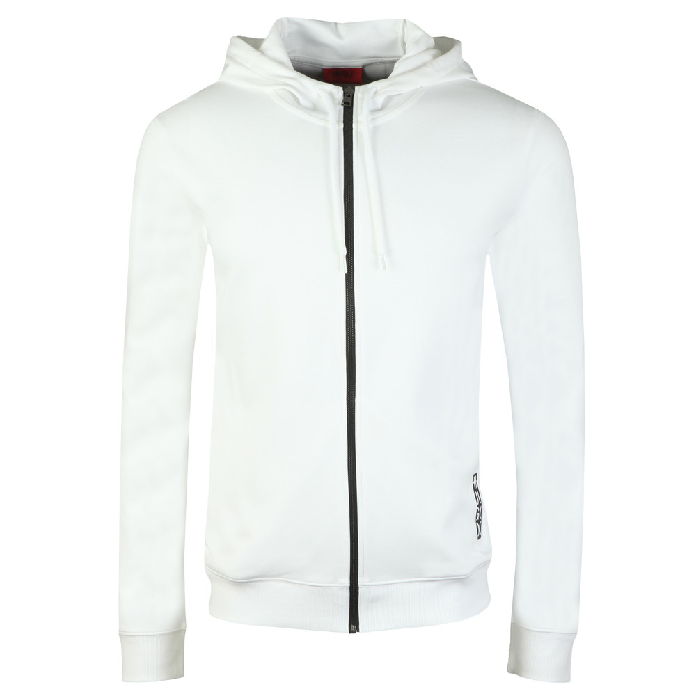HUGO Dondy Full Zip Hoodie Oxygen Clothing