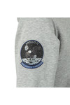 Alpha Industries Mens Grey Moon Landing Hoody