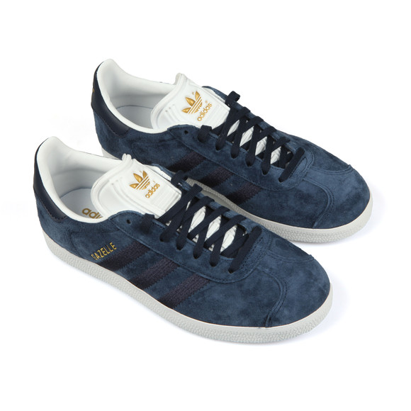 adidas Originals Womens Blue Gazelle W Stitch Trainer main image