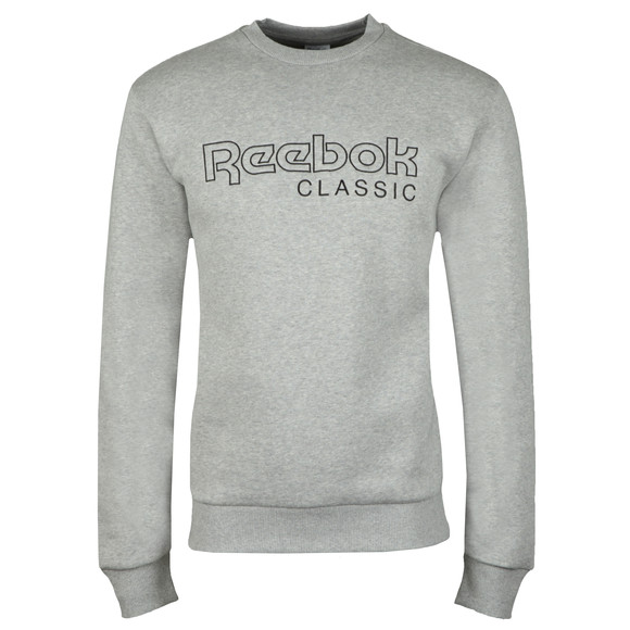 Reebok Mens Grey Crew Sweatshirt main image