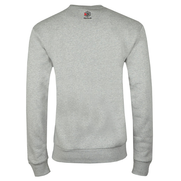 Reebok Mens Grey Crew Sweatshirt main image