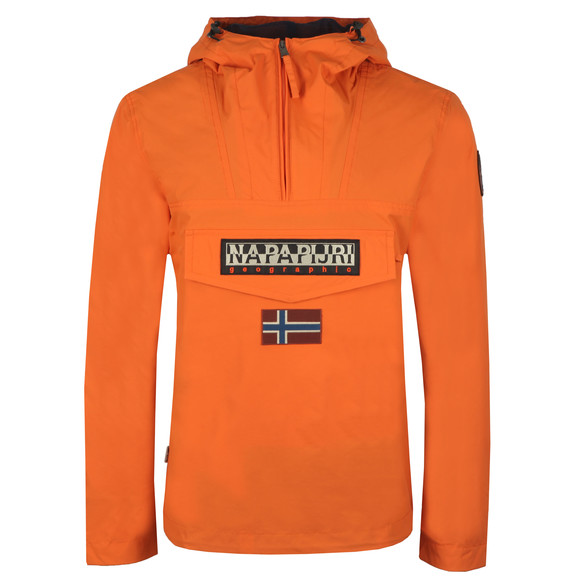 Napapijri Mens Orange Rainforest Summer Jacket main image